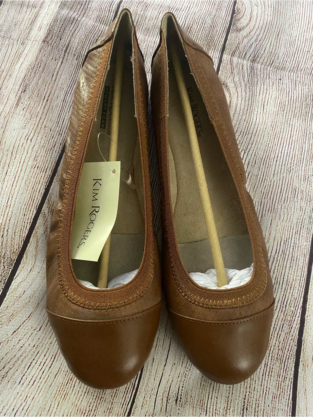 Kim Rogers Women's Brown Ballet Flats